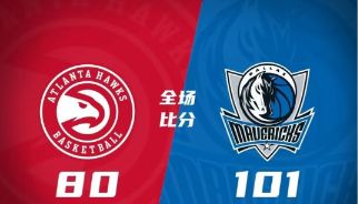 NBA夏联-独行侠101-80大胜老鹰 乔丹-沃克22分 兰多夫20分 巴夫金18分