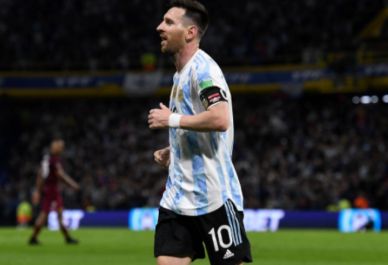 世预赛-梅西破门迪马利亚传射 阿根廷3-0大胜垫底队委内瑞拉
