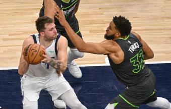 NBA季后赛-东欧合砍72分爱德华兹28+9 独行侠4-1淘汰森林狼总决赛战凯尔特人